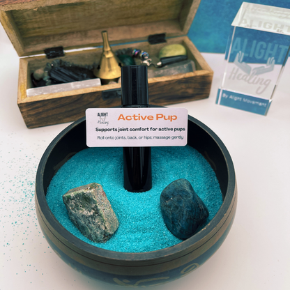 Alight Healing Paws: Reiki Infused Oil Blends For Pet Wellness