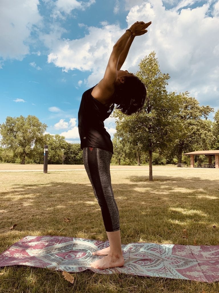 backbend pose